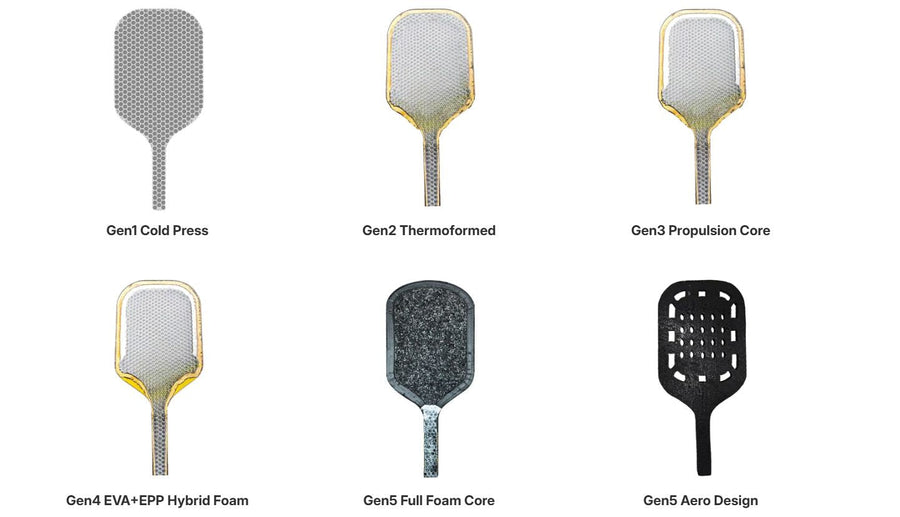 Inside the Engine: The Professional Guide to Pickleball Paddle Generations (Gen 1 - Gen 5)