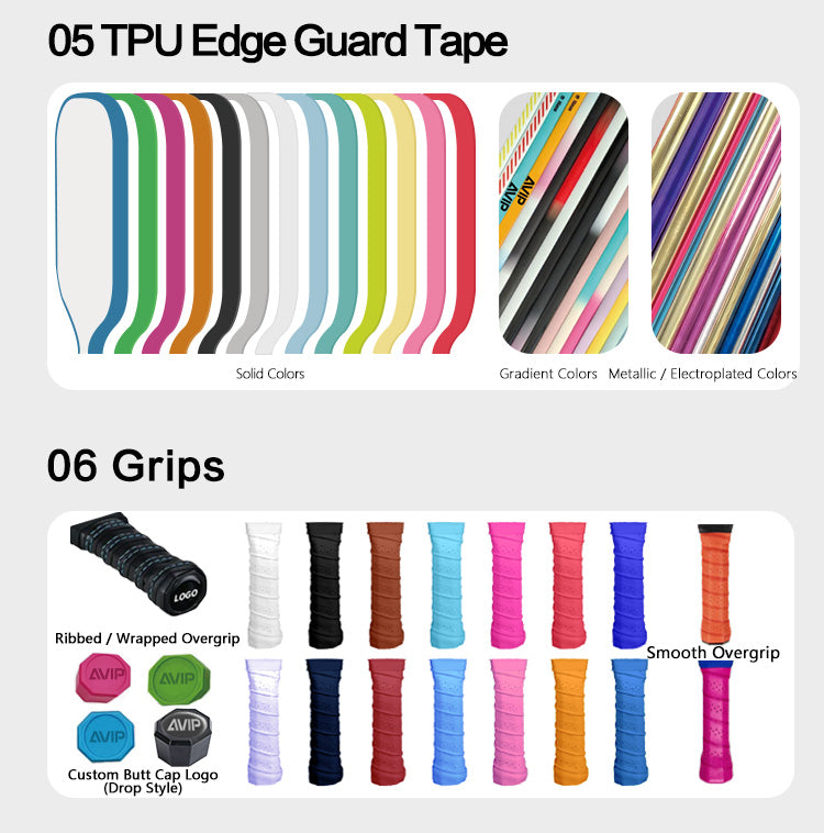 AVIP Custom OEM Pickleball Paddle | Full Customization Available