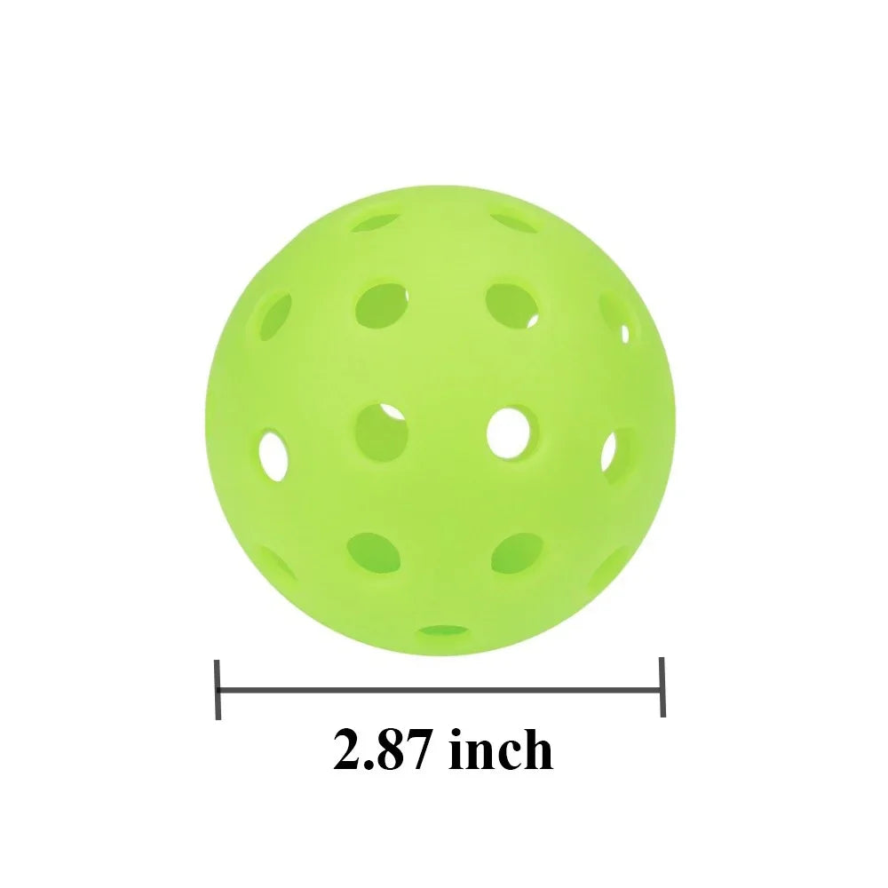40-Hole Outdoor Pickleball Balls - All-Weather Performance - AVIP