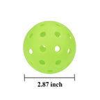 40-Hole Outdoor Pickleball Balls - All-Weather Performance - AVIP