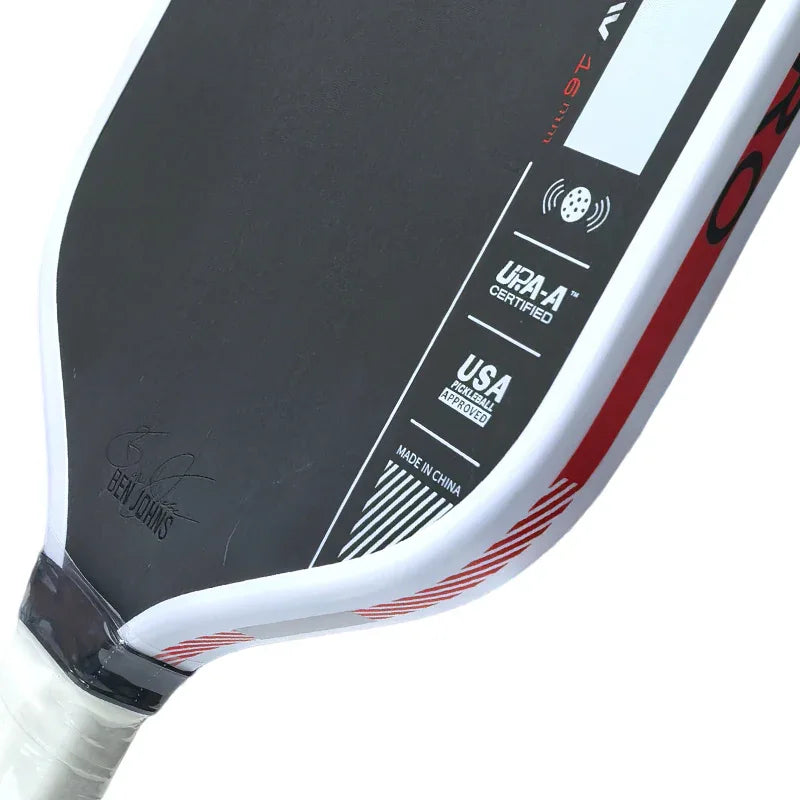 SLK YoungG4 Series T700 Raw Carbon Fiber 16mm Pickleball Paddle - AVIP