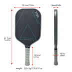 AVIP A Series Gen4 16MM T700 Raw Carbon Fiber Pickleball Paddle