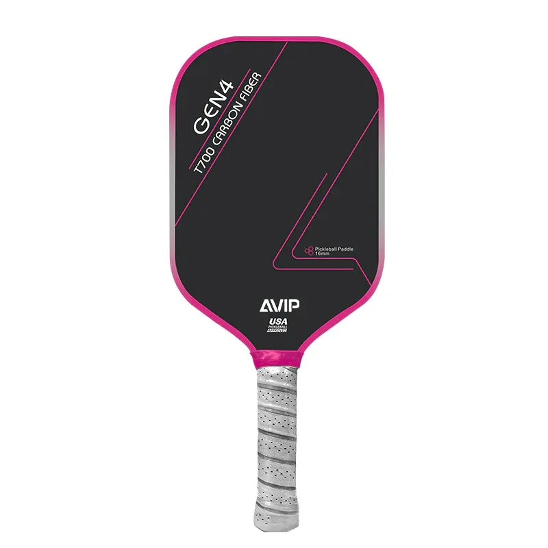 AVIP Pro Series 16MM T700 Raw Carbon Fiber Pickleball Paddle - AVIP