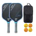 Pickleball Paddle Set - 2 Paddles, 4 Balls & Bag Bundle - AVIP
