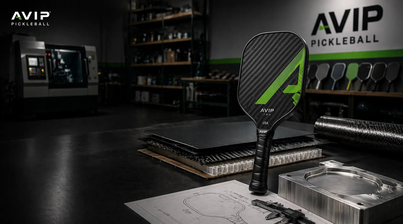 AVIP pickleball paddles