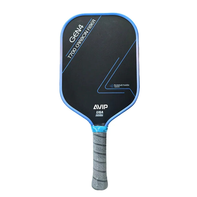 AVIP Pro Series 16MM T700 Raw Carbon Fiber Pickleball Paddle - AVIP