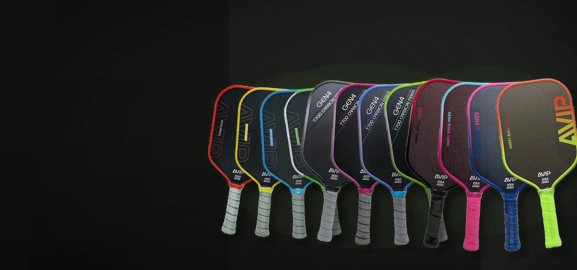 AVIP standard pickleball paddle models